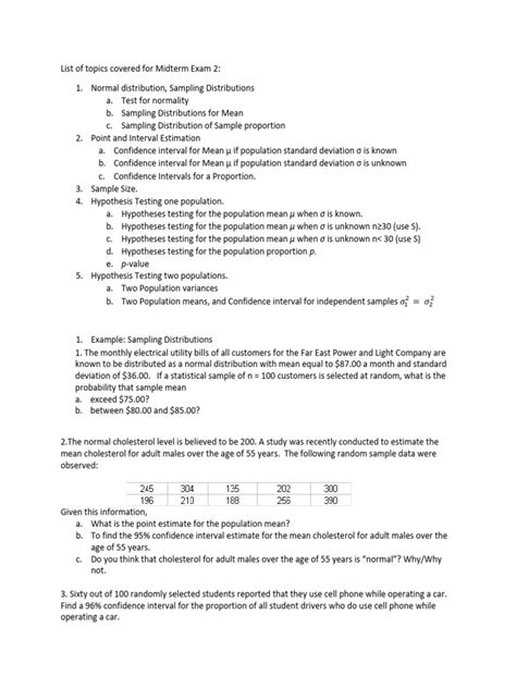 Midterm Exam 2 Sfu