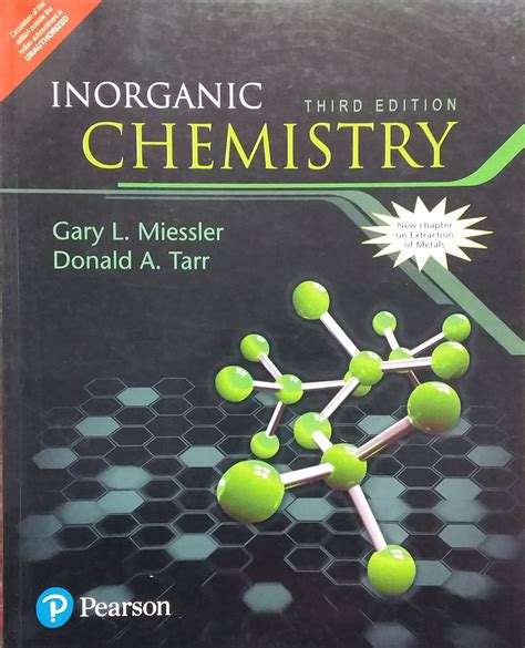 Read Online Miessler And Tarr Inorganic Chemistry Solutions 