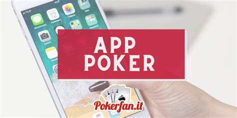 miglior app poker online