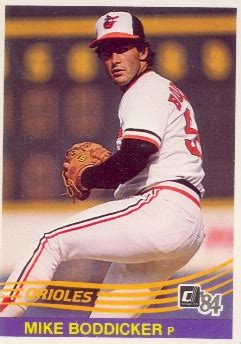 mike boddicker biography