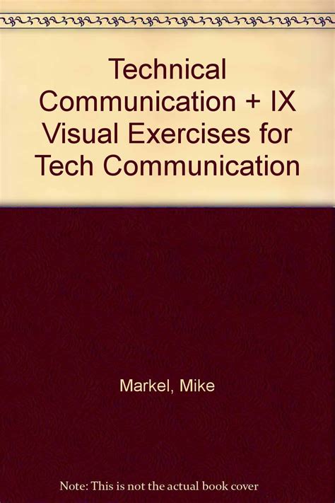 Read Mike Markel Technical Communication Exercise 9 Solutions 