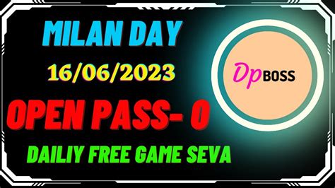 Milan Day Dpboss