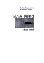 Full Download Military Ballistics A Basic Manual Indice Pdf 