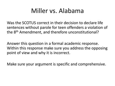 miller vs alabama