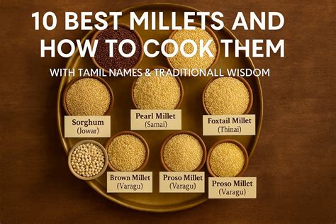 Millets List In Tamil