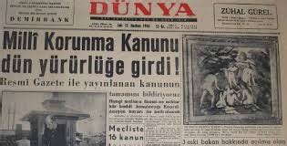 Milli Koruma Kanunu