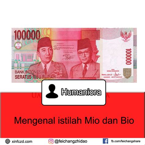 MILLION ARTINYA - Mengapa dalam bahasa Indonesia, kata million diterjemahkan