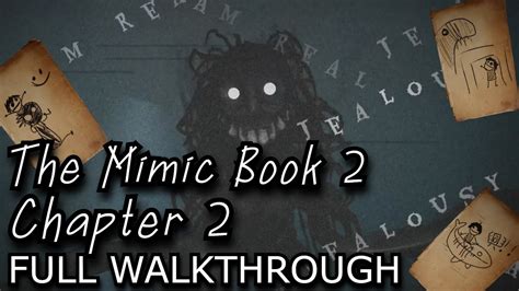 Control's Book: Chapter II, The Mimic (Roblox) Wiki