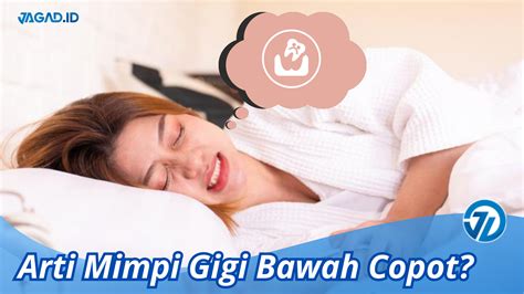 MIMPI GIGI GERAHAM BAWAH COPOT - 14 Arti Mimpi Gigi Bawah Copot, Pernah Alami Nomor Berapa?