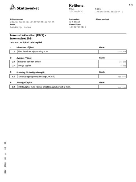 min inkomstdeklaration 2022