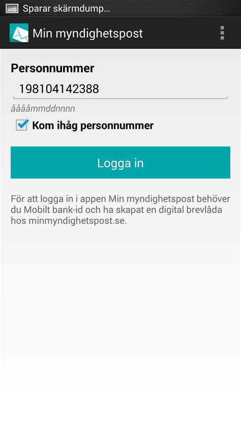 min myndighetspost app