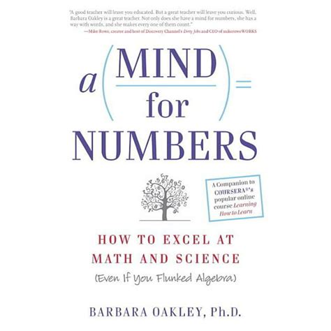 mind for numbers how to excel at math and science even if you flunked algebra