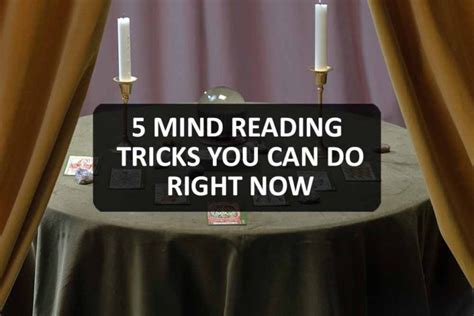 Mind Reading Tricks