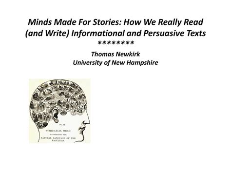 minds made for stories how we really read and write informational and persuasive texts