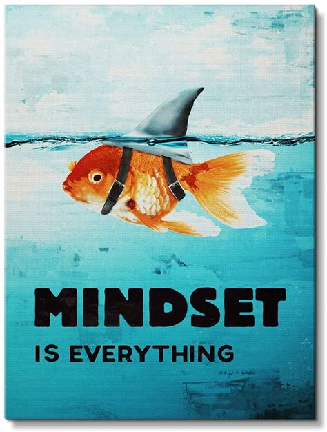 mindset is everything Google Search in 2021 Wall canvas, Canvas