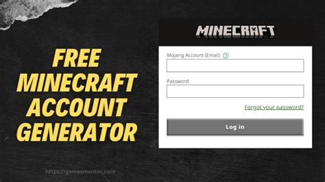 Minecraft Account Generator