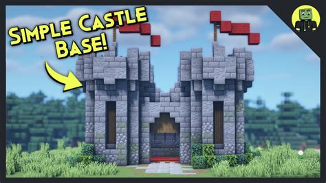 minecraft castle tutorial easy