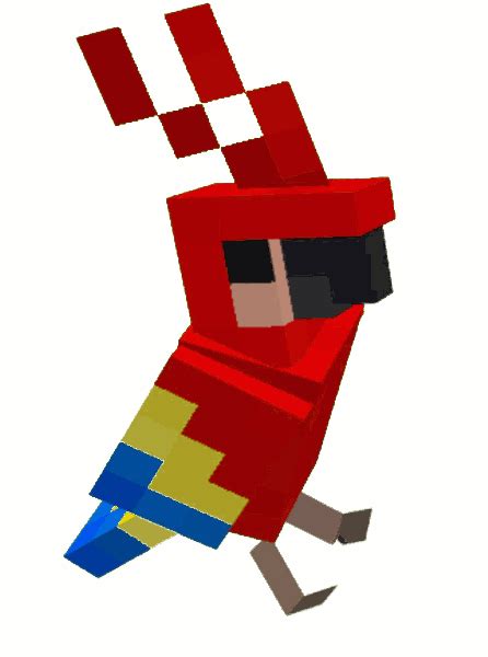 minecraft dancing parrot #shorts - YouTube