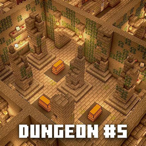 minecraft dungeon design