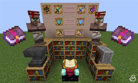 minecraft enchanting table list
