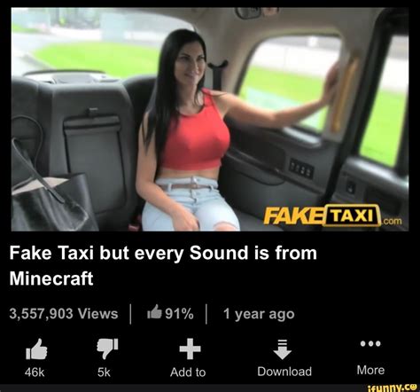 Minecraft Fake Taxi