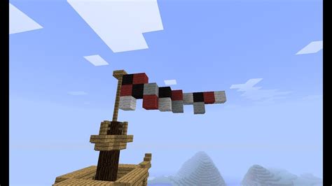minecraft flag tutorial