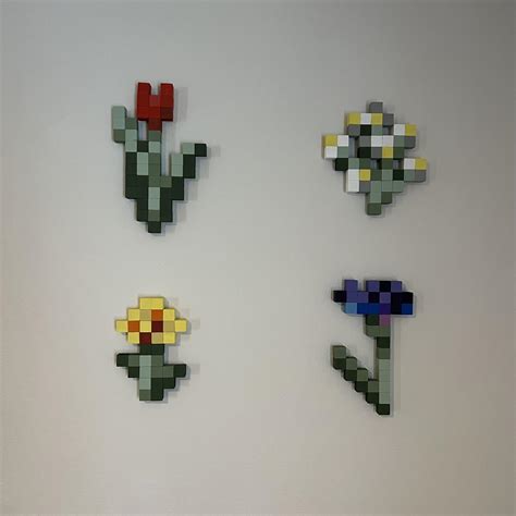 minecraft flowers Minecraft pixel art, Minecraft flowers, Pixel art