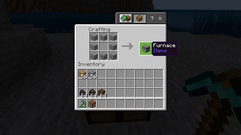 minecraft furnace how to make