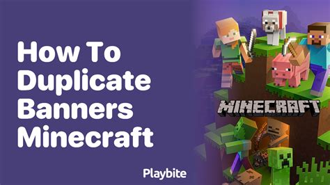 minecraft how to duplicate banners