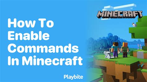 minecraft how to enable commands