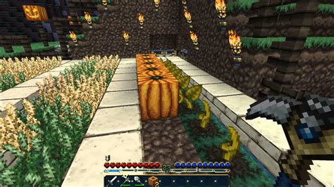 minecraft how to harvest pumpkins