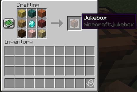 minecraft how to make a jukebox