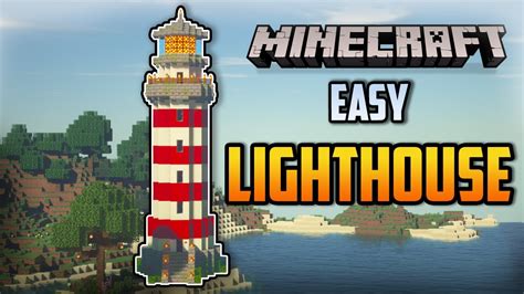 minecraft how to make a lighthouse