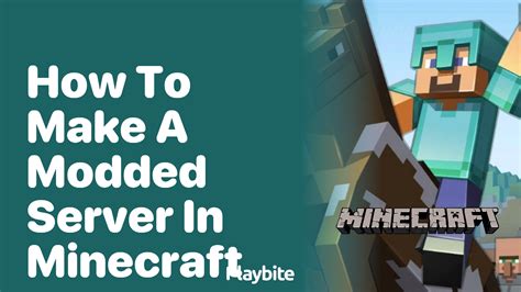 minecraft how to make a modded server