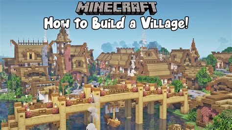 minecraft how to make a town