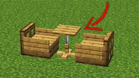 minecraft how to make a working chair