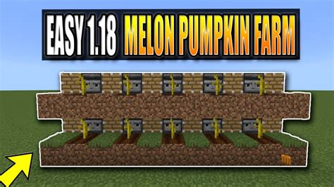 minecraft how to make melon farm