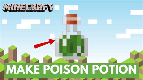 minecraft how to make poison potion