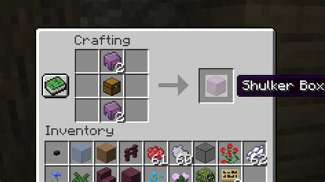 minecraft how to make shulker box