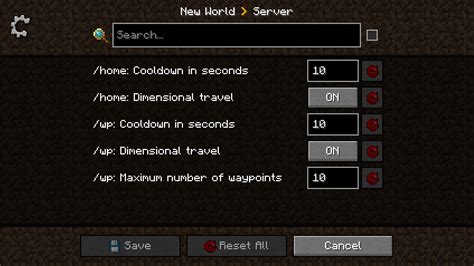 minecraft how to set waypoints