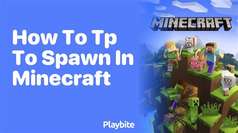 minecraft how to tp to spawn