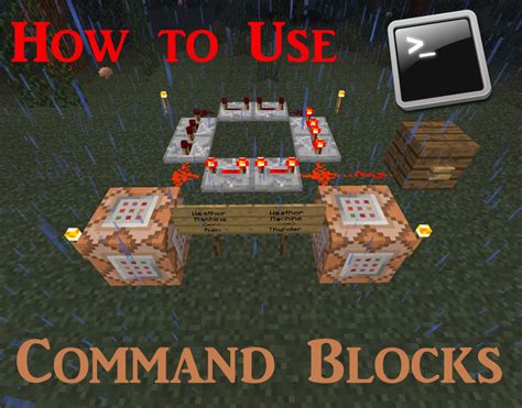 minecraft how to use command blocks