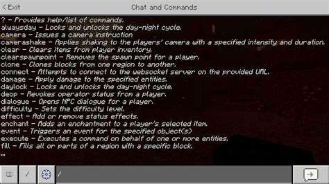 minecraft how to use commands