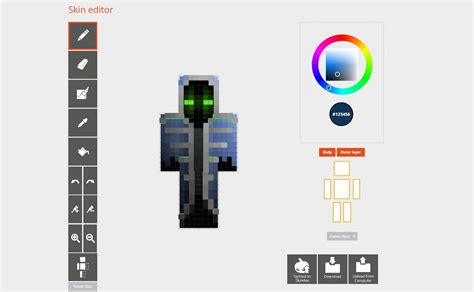 minecraft java skin editor