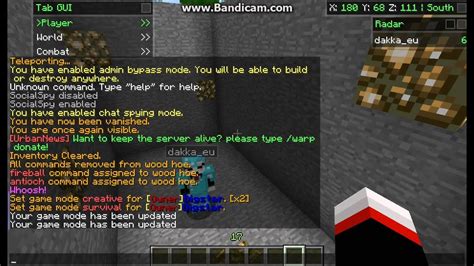 minecraft make admin command