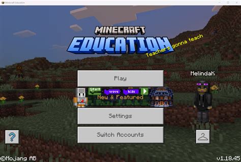 minecraft of education