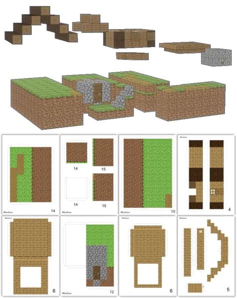 Minecraft Paper Model