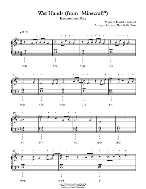 Minecraft Sheet Music