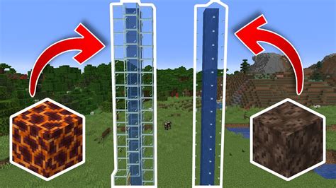 minecraft water elevator tutorial