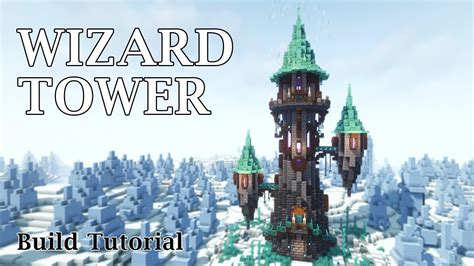 minecraft wizard tower tutorial